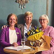 Ein Dankeschön von unserer Präsidentin Marita Sandmeier und Kathrin Riess