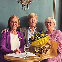 Ein Dankeschön von unserer Präsidentin Marita Sandmeier und Kathrin Riess